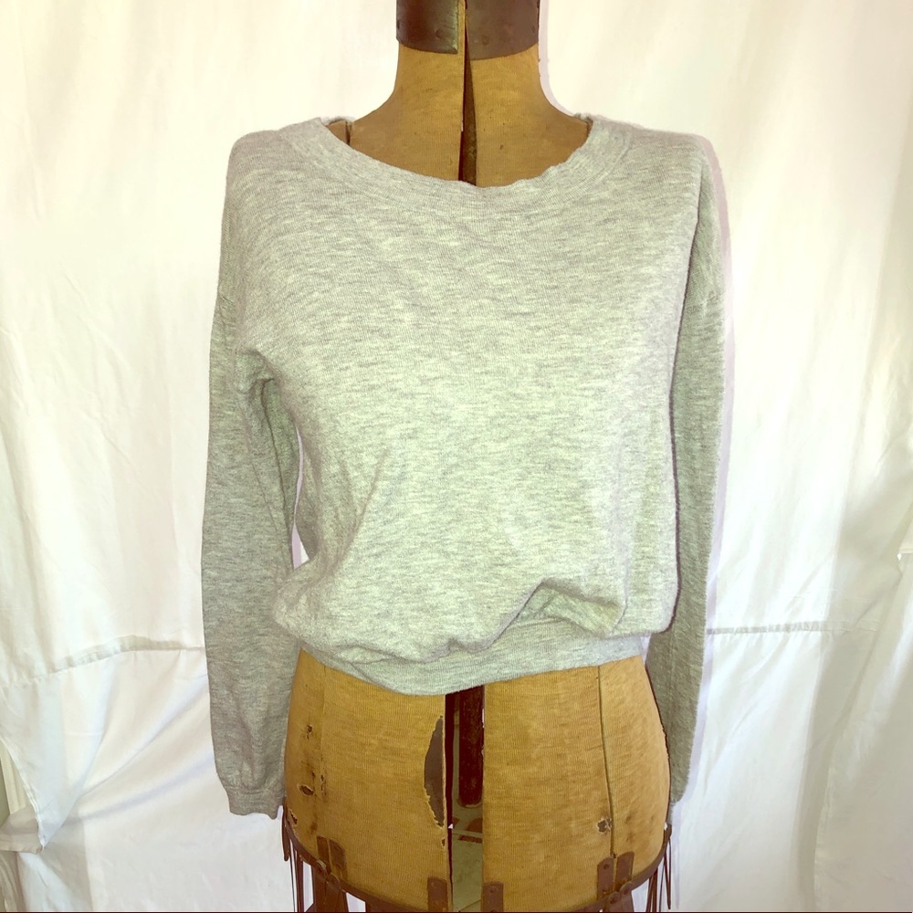 Open Back Sweater